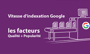 Vitesse d'indexation sur Google